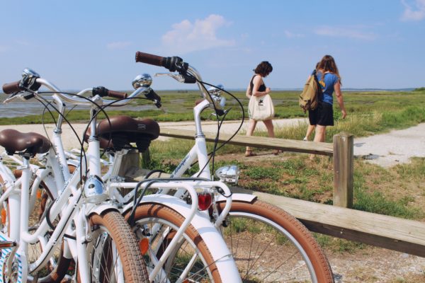 Balades Tchanquées à vélo Andernos tourisme