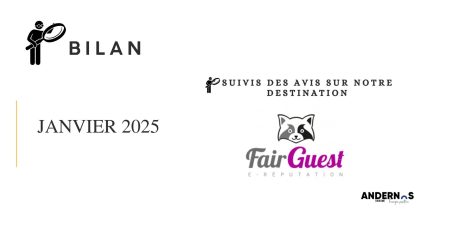 BILANS MENSUELS FAIRGUEST JANVIER